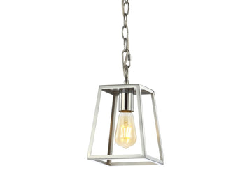 Ira 6.25" Adjustable Drop Metal LED Pendant - JONATHAN Y